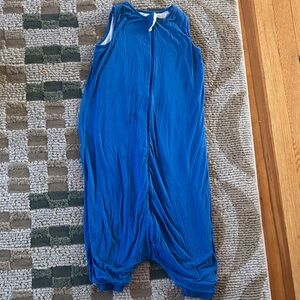 Blue Sleeveless Jumpsuit